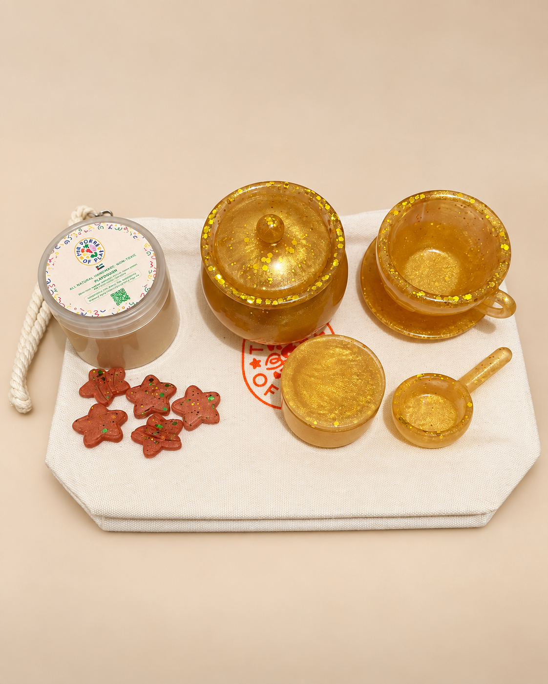 Resin Tea Set