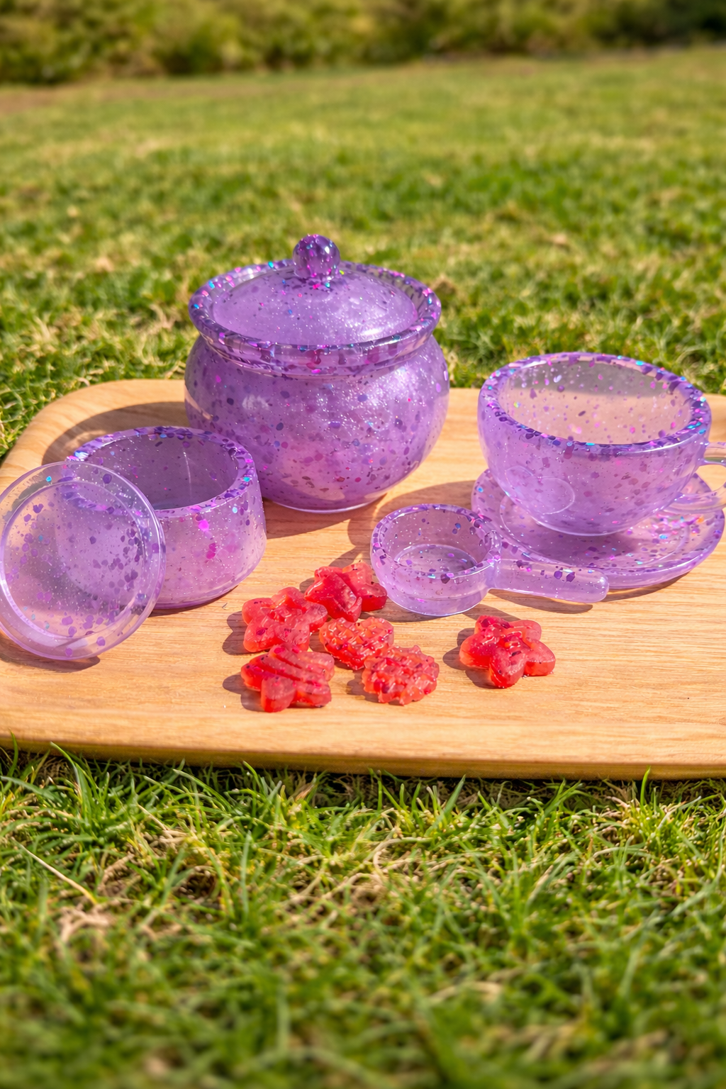Resin Tea Set